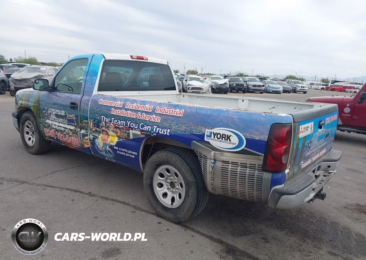 2006 Chevrolet Silverado 1500 Work Truck VIN:3GCEC14V06G251114 - 3