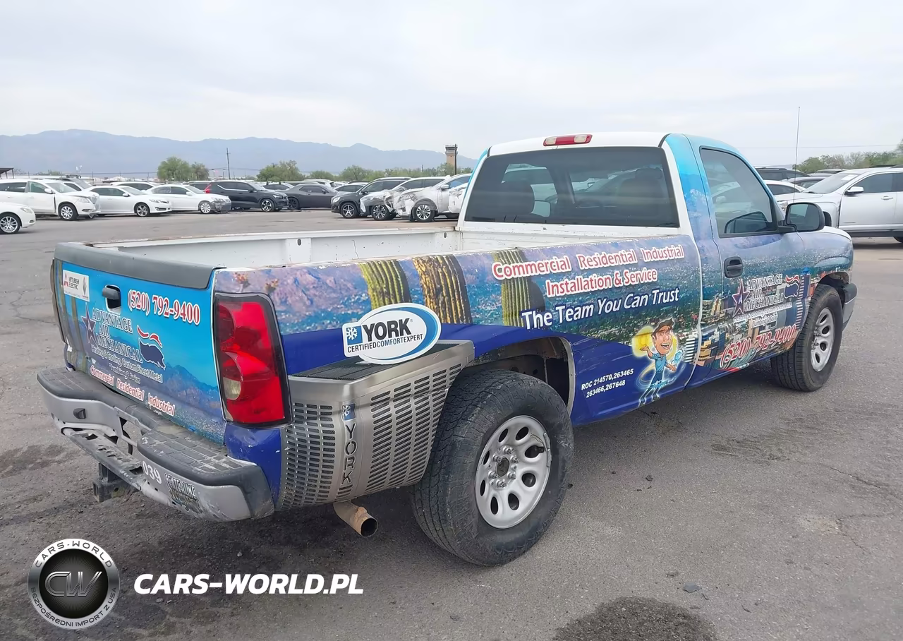 2006 Chevrolet Silverado 1500 Work Truck VIN:3GCEC14V06G251114 - 4