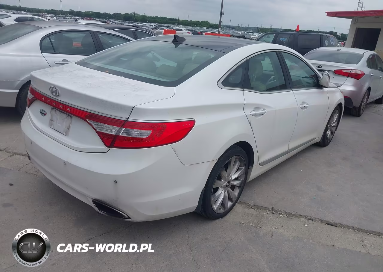 2013 Hyundai Azera VIN:KMHFH4JG7DA218471 - 4