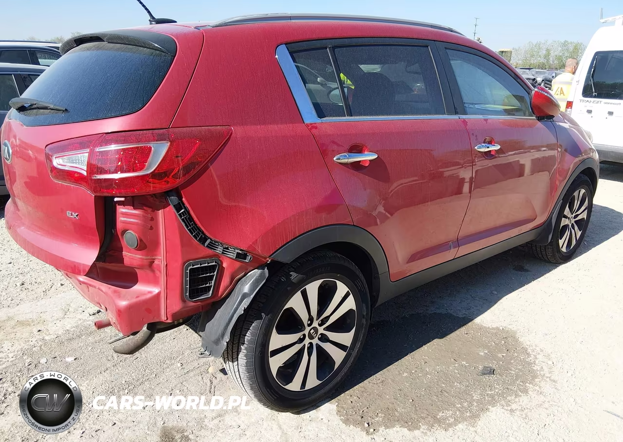 2013 Kia Sportage Ex VIN:KNDPC3A25D7510087 - 4
