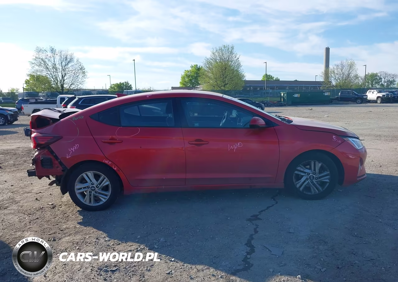 2020 Hyundai Elantra Sel VIN:5NPD84LF7LH581506 - 12