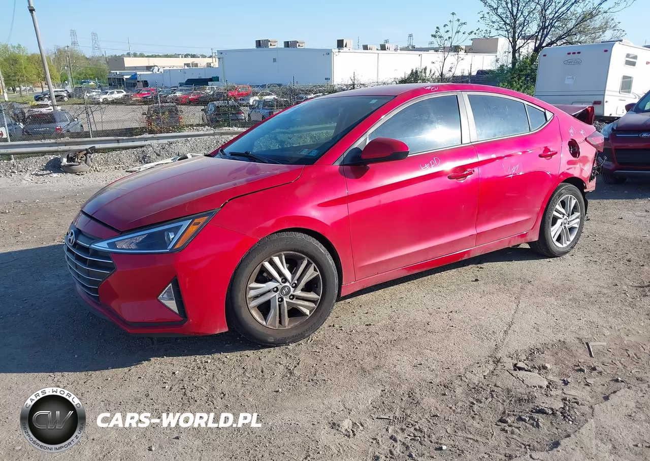 2020 Hyundai Elantra Sel VIN:5NPD84LF7LH581506 - 2