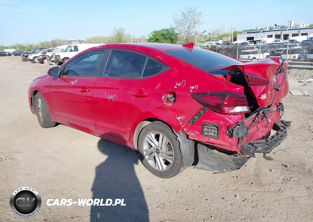 2020 Hyundai Elantra Sel VIN:5NPD84LF7LH581506 - 3
