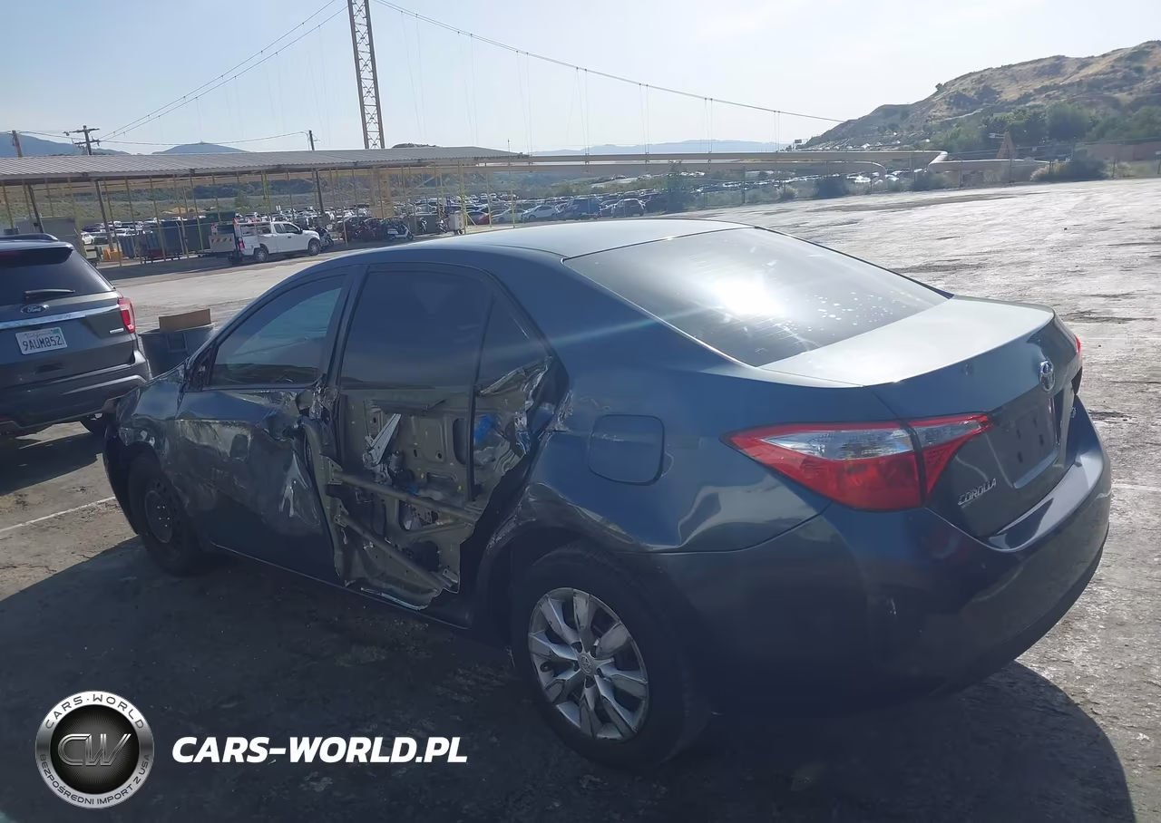2014 Toyota Corolla Le VIN:5YFBURHE2EP059971 - 3