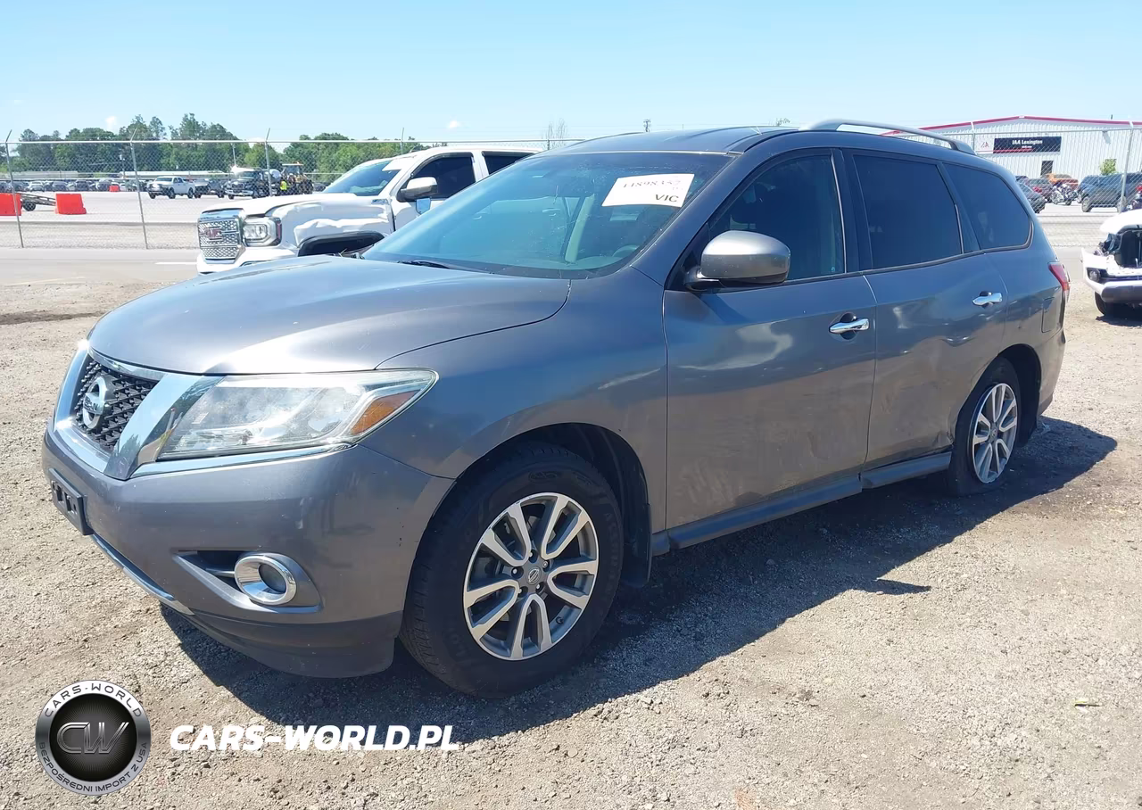 2016 Nissan Pathfinder Sv VIN:5N1AR2MN2GC668091 - 2
