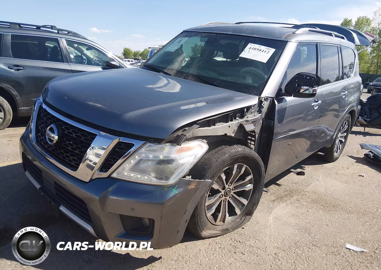 2017 Nissan Armada Sl VIN:JN8AY2NC6H9503295 - 2