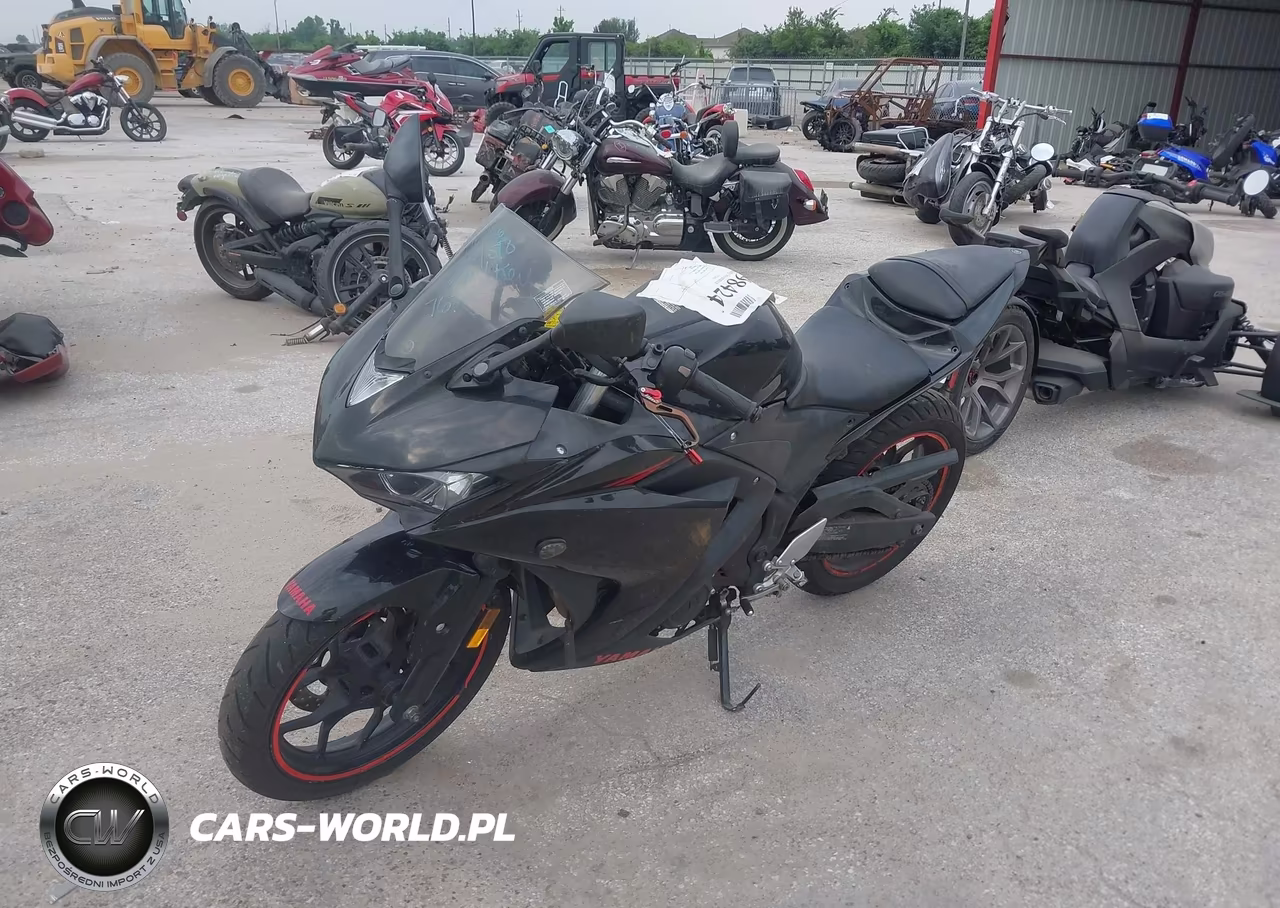 2015 Yamaha Yzfr3 VIN:MH3RH06Y6FK007675 - 2