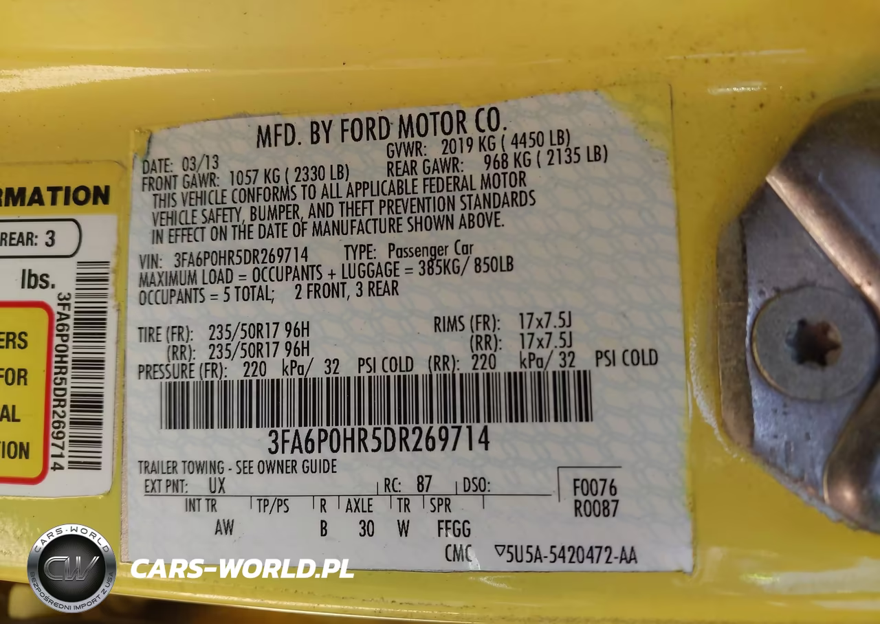 2013 Ford Fusion Se VIN:3FA6P0HR5DR269714 - 9