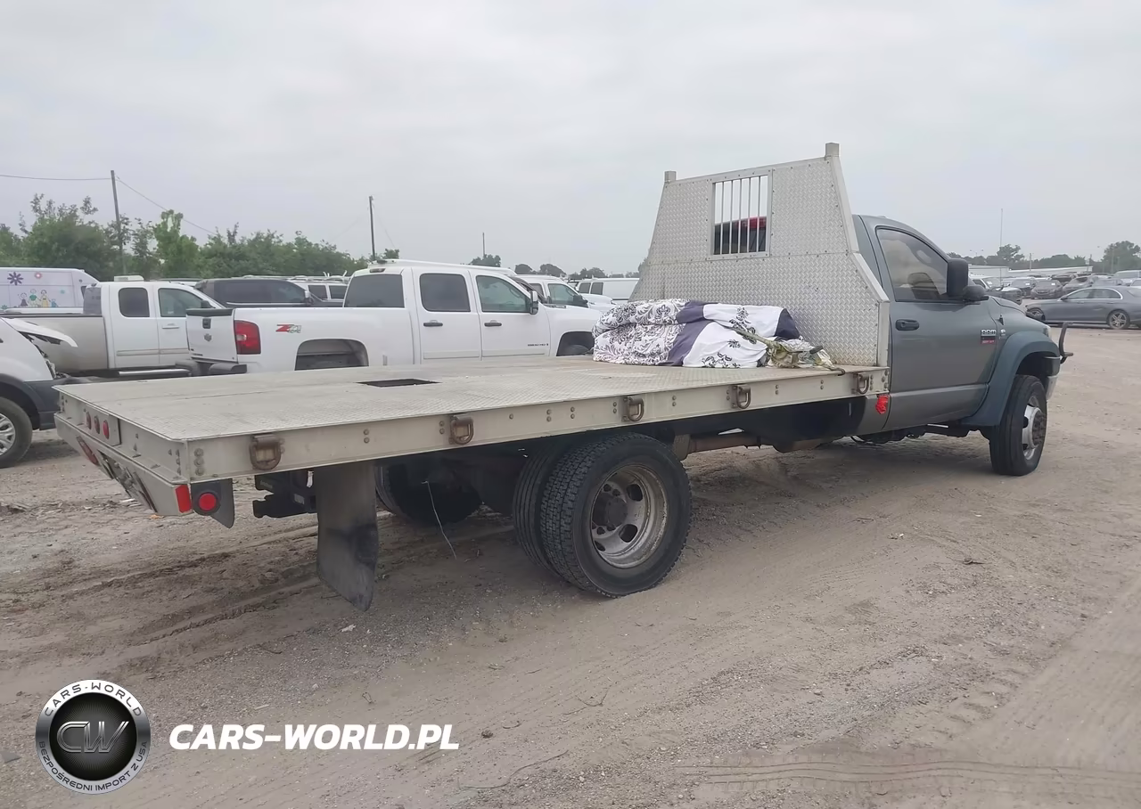 2008 Dodge Ram 4500 Hd Chassis St-Slt VIN:3D6WC66A68G139023 - 4