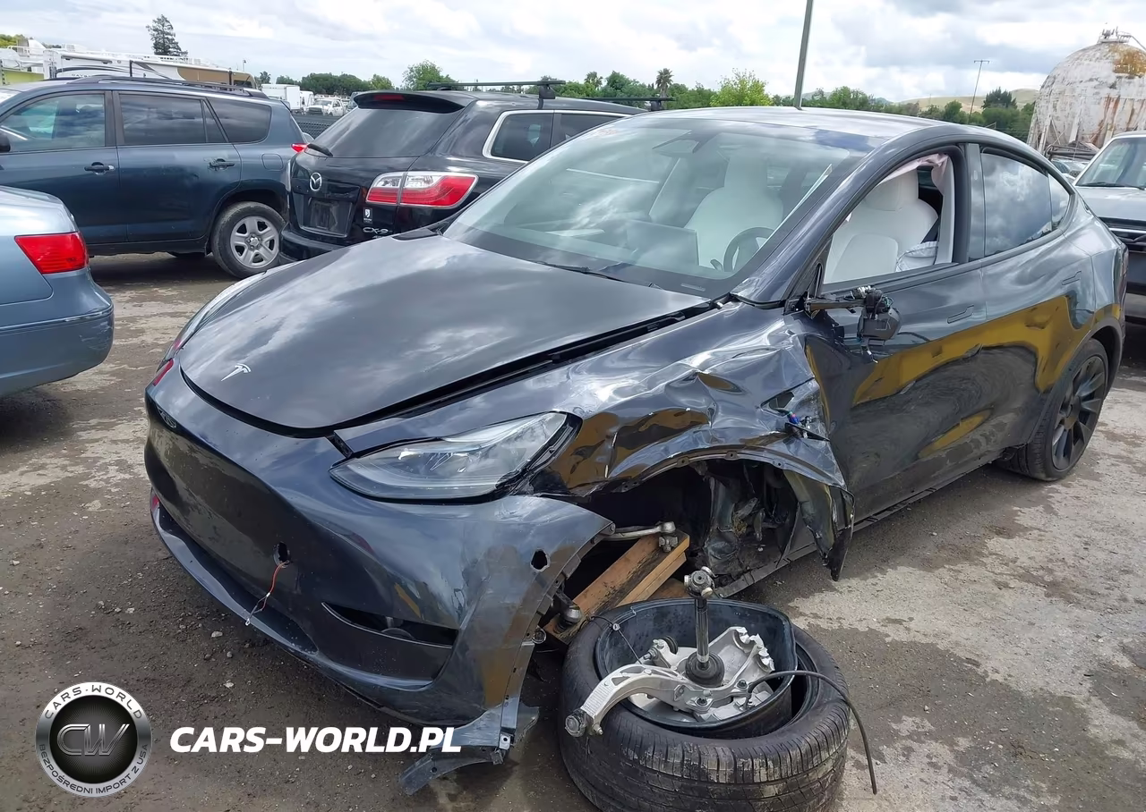 2024 Tesla Model Y Long Range Dual Motor All-Wheel Drive VIN:7SAYGDEE4RF073772 - 2