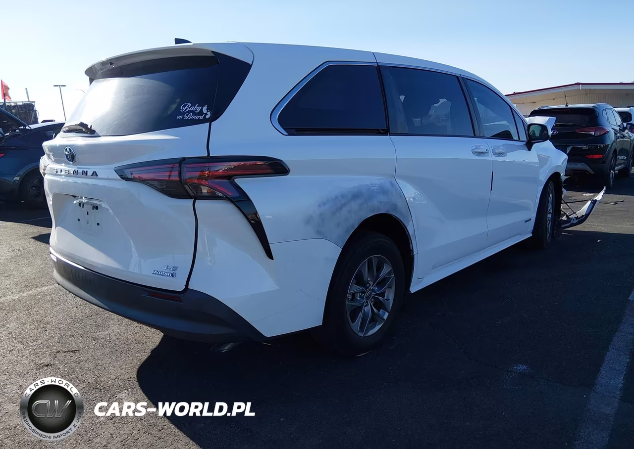 2021 Toyota Sienna Le VIN:5TDKRKEC5MS034449 - 4