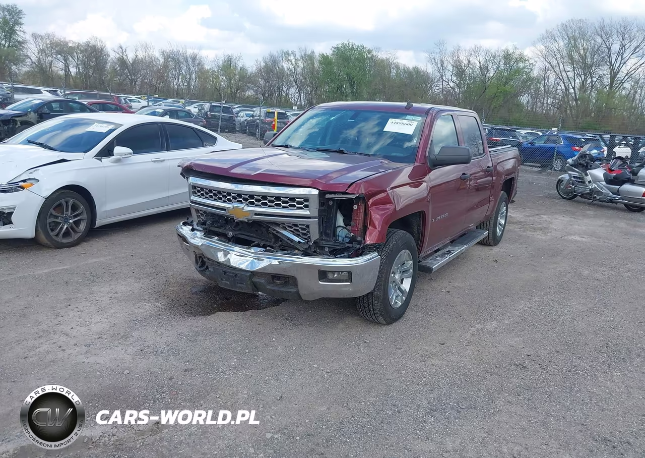 2014 Chevrolet Silverado 1500 1Lt VIN:3GCUKREC4EG364069 - 2