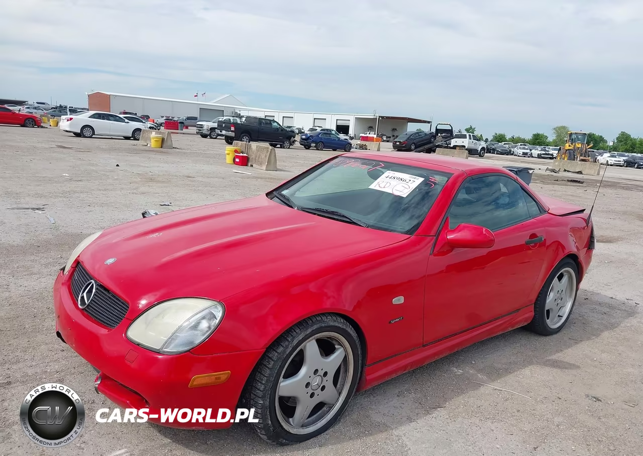 1999 Mercedes-Benz Slk 230 Kompressor VIN:WDBKK47F5XF102114 - 2