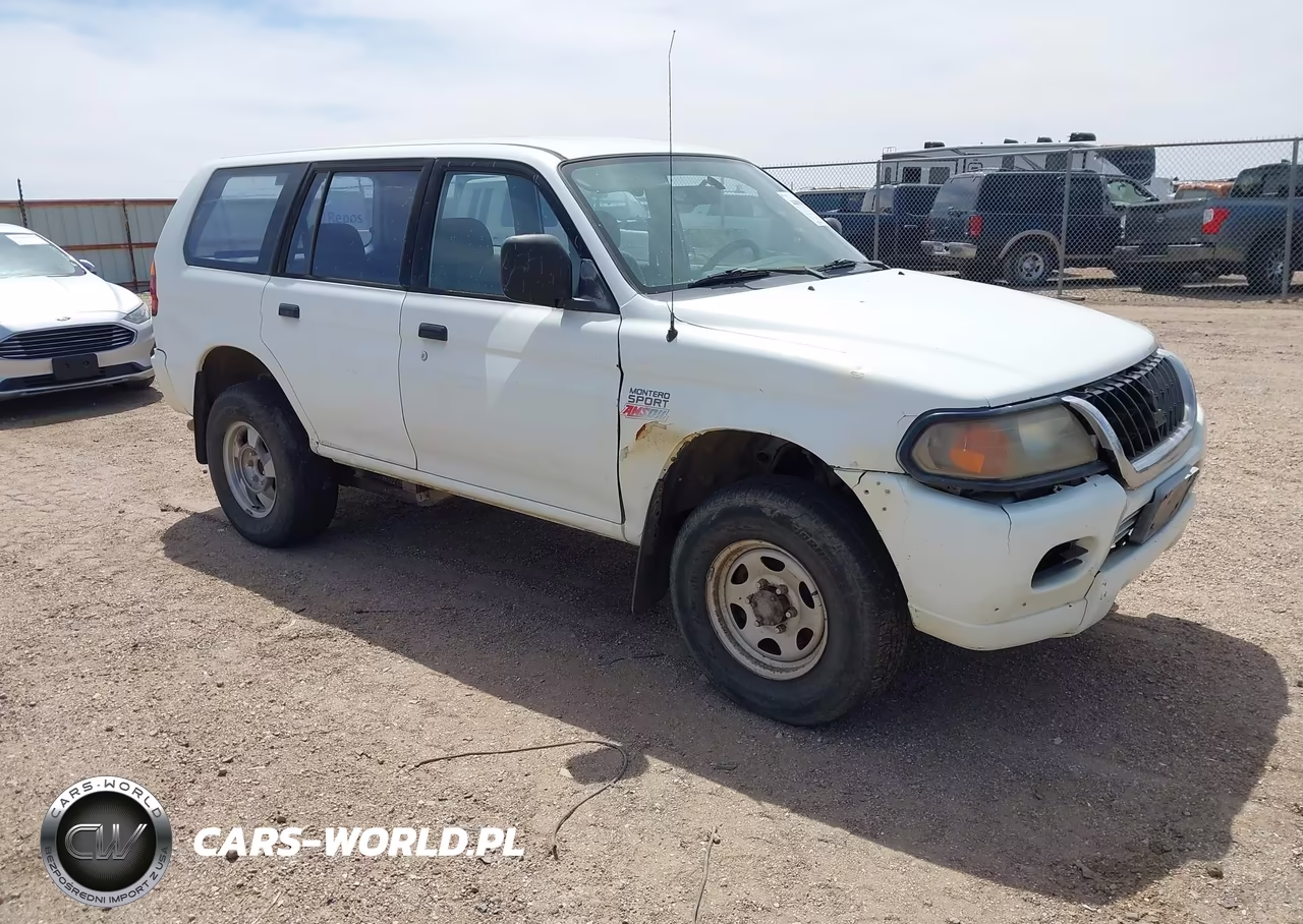 2001 Mitsubishi Montero Sport Es-Ls