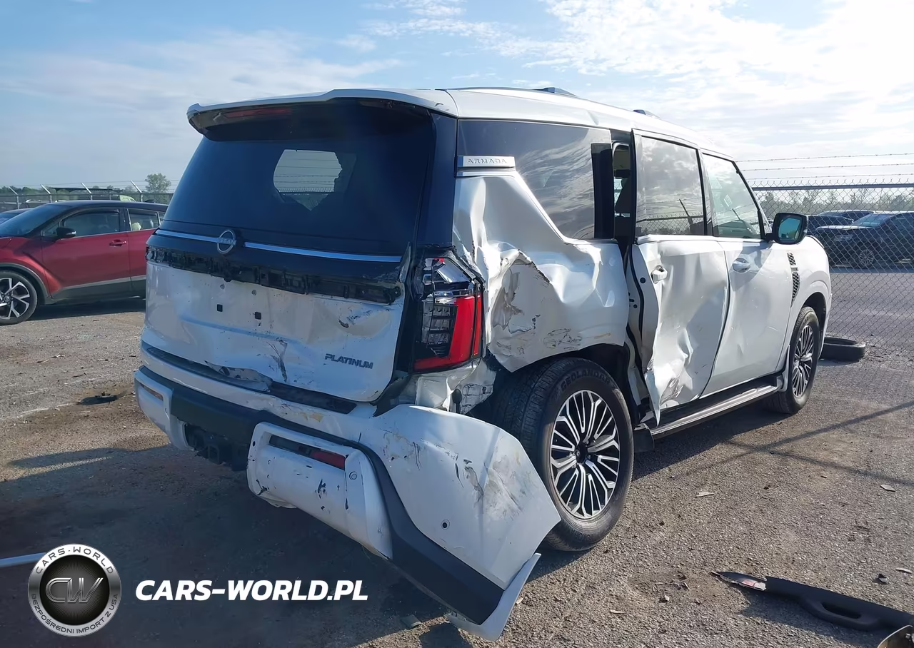 2025 Nissan Armada Platinum 2Wd VIN:JN8AY3ED1S9301132 - 4