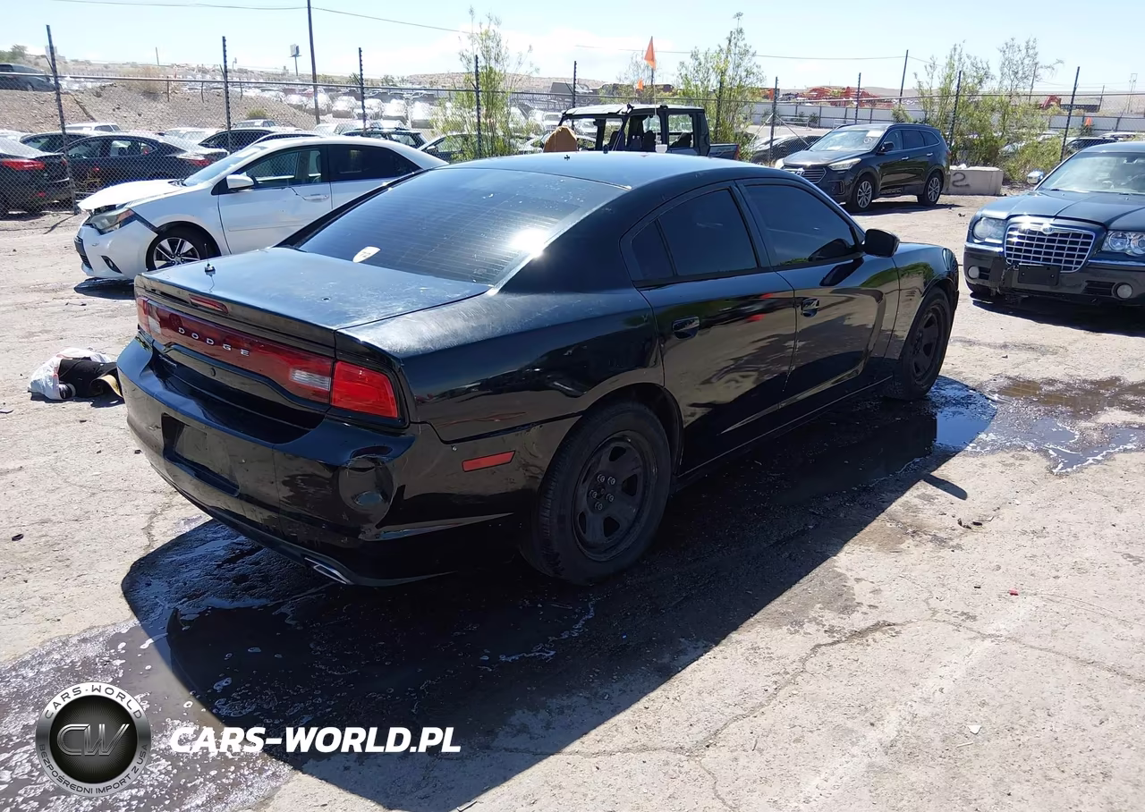 2012 Dodge Charger Police VIN:2C3CDXAT8CH264722 - 4