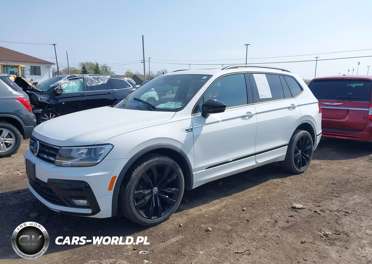 2021 Volkswagen Tiguan 2.0T Se-2.0T Se R-Line Black-2.0T Sel VIN:3VV2B7AX7MM141871 - 2