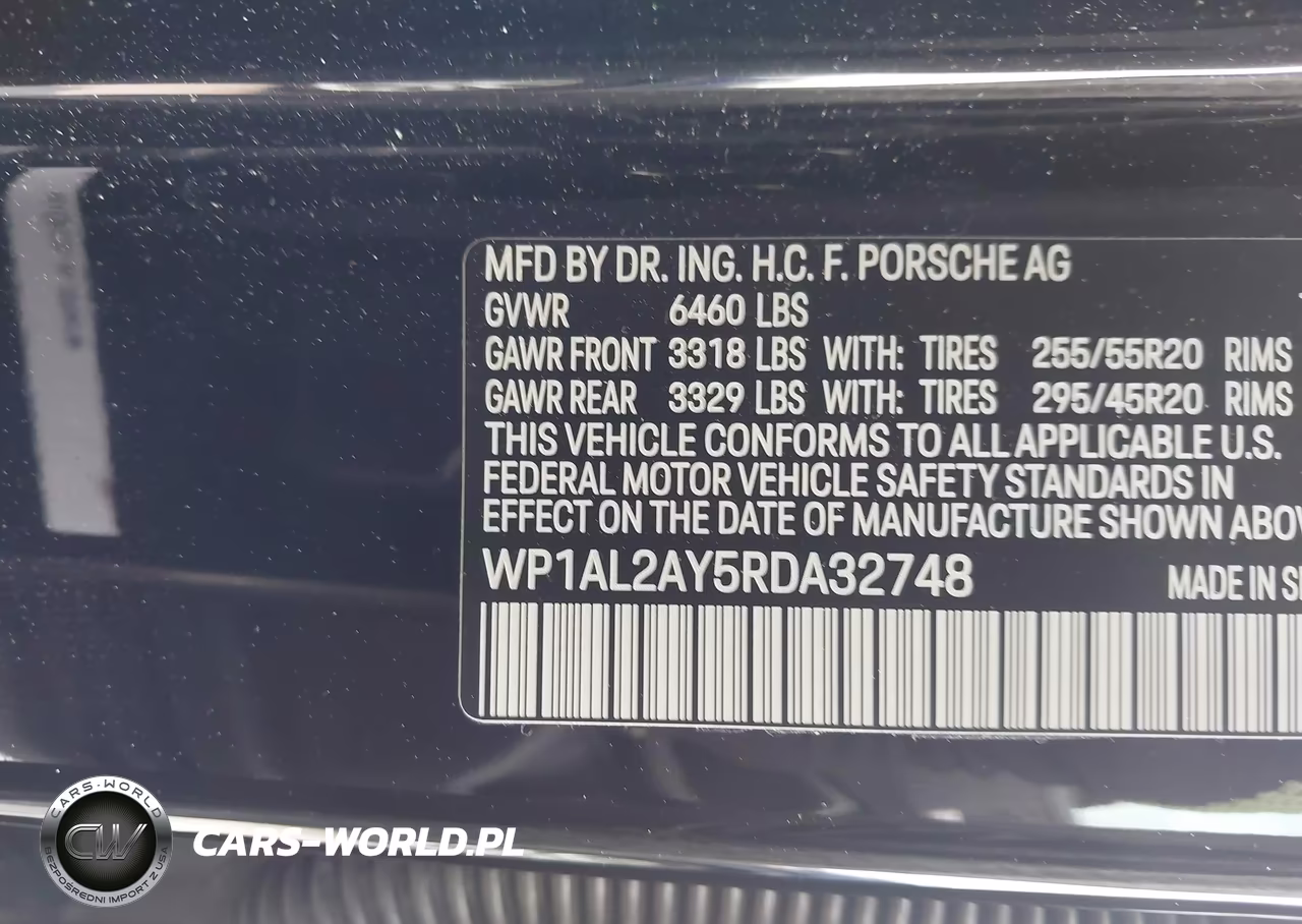 2024 Porsche Cayenne S VIN:WP1AL2AY5RDA32748 - 9
