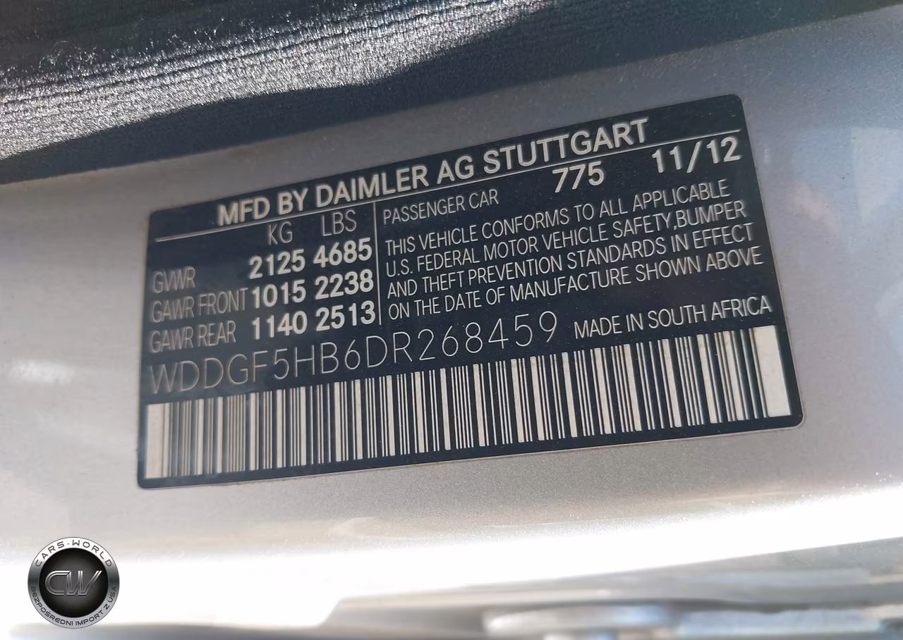 2013 Mercedes-Benz C 350 Sport VIN:WDDGF5HB6DR268459 - 9