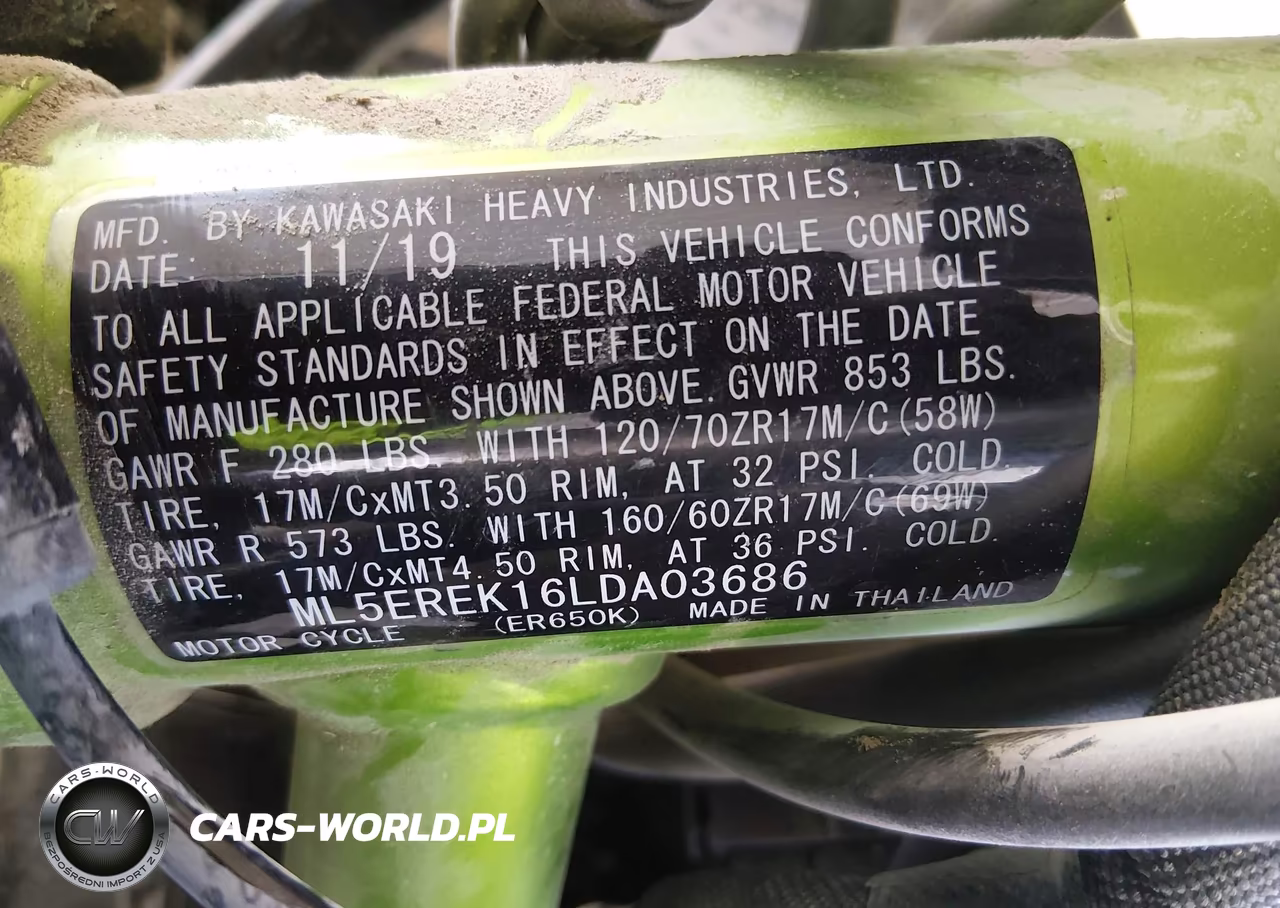 2020 Kawasaki Er650 K VIN:ML5EREK16LDA03686 - 10