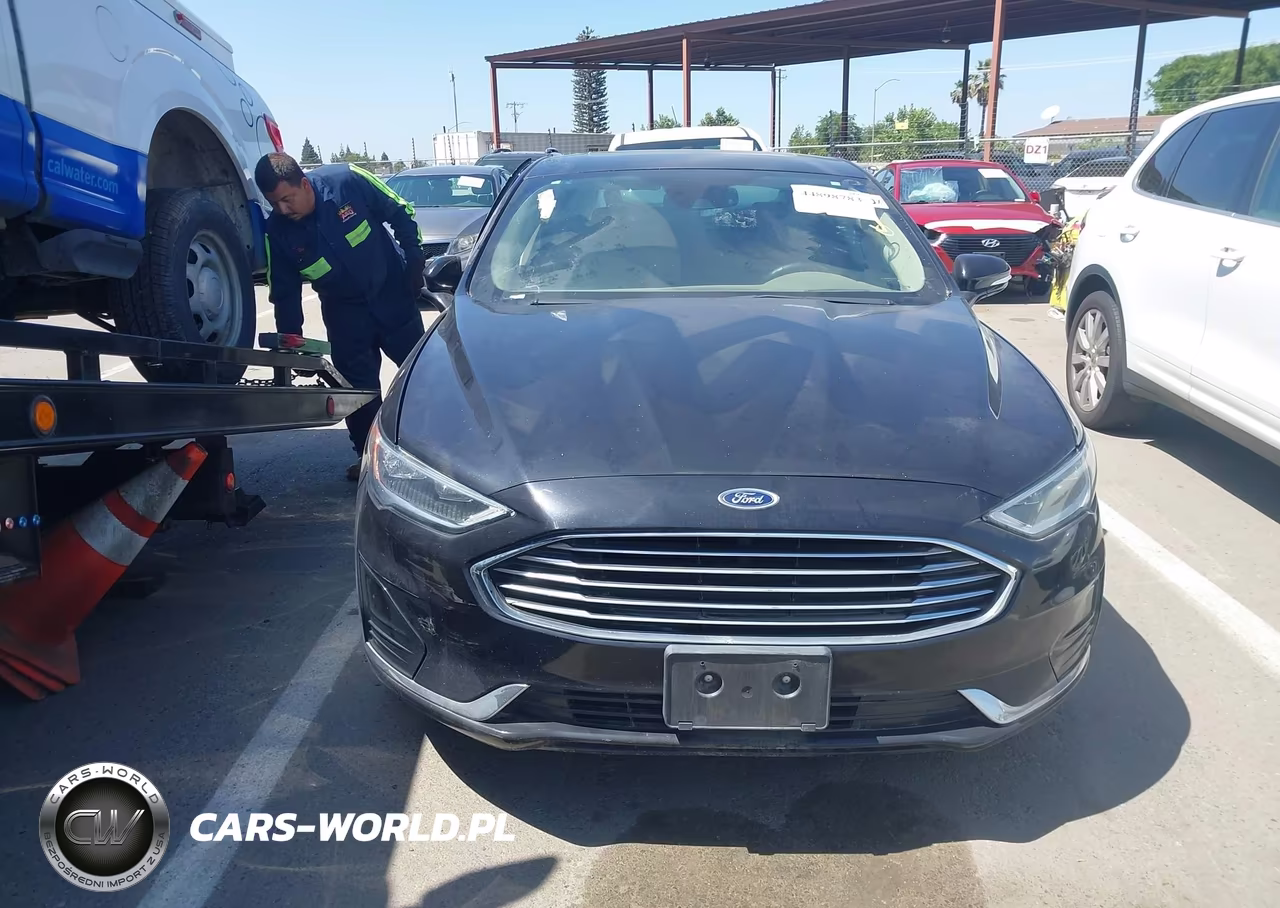 2019 Ford Fusion Sel VIN:3FA6P0MUXKR134347 - 12