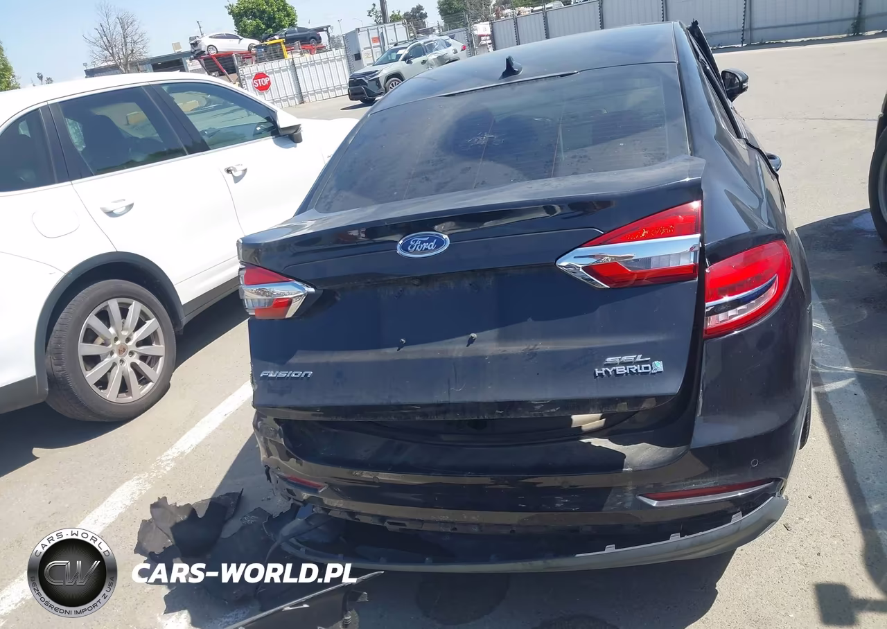 2019 Ford Fusion Sel VIN:3FA6P0MUXKR134347 - 16
