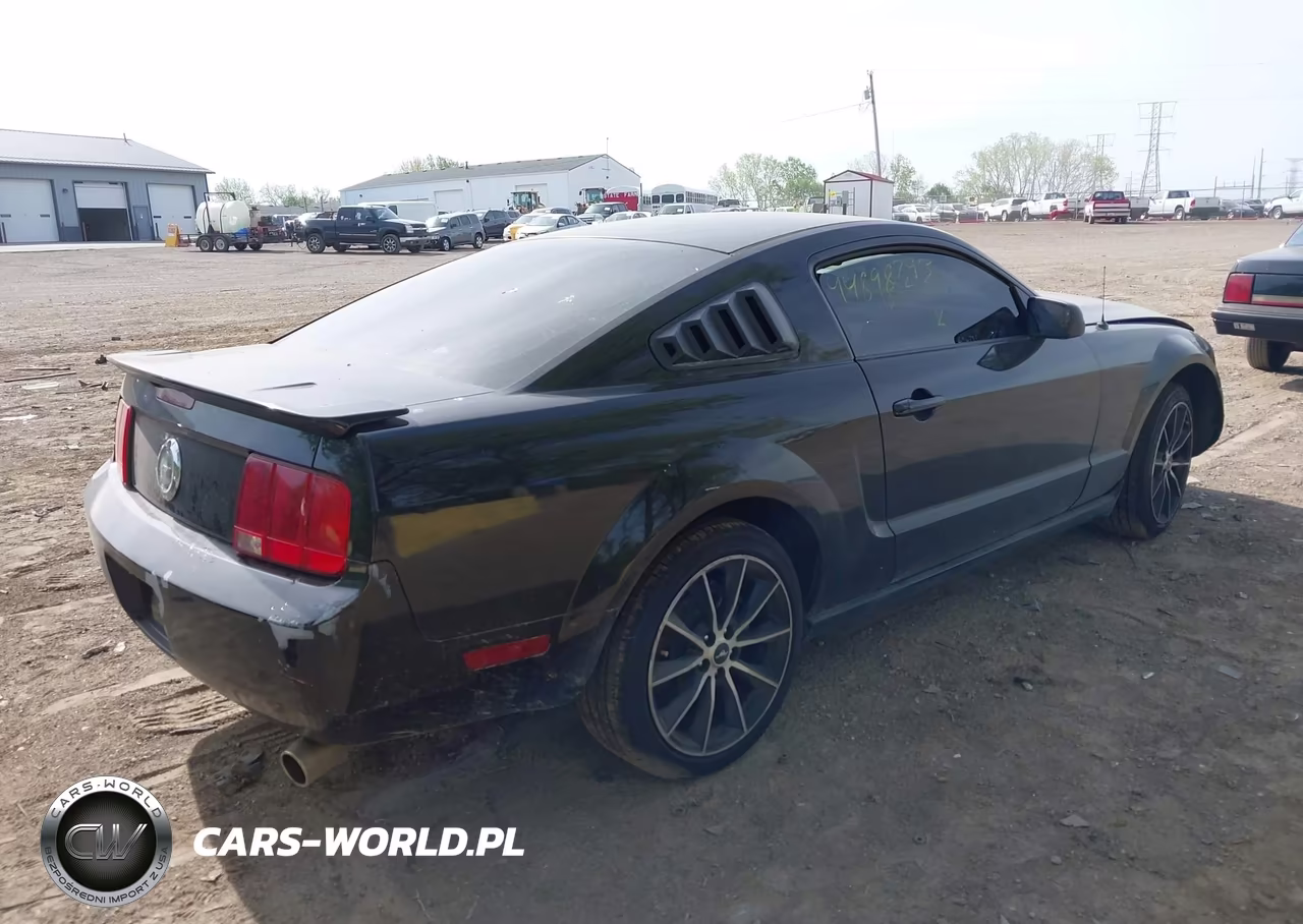 2007 Ford Mustang V6 Deluxe-V6 Premium VIN:1ZVFT80N075225217 - 4