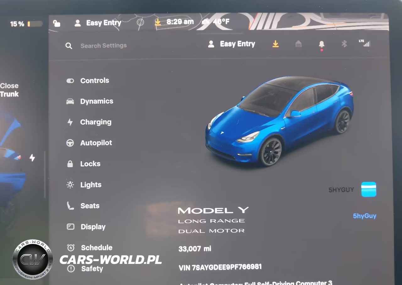2023 Tesla Model Y VIN:7SAYGDEE9PF766981 - 15