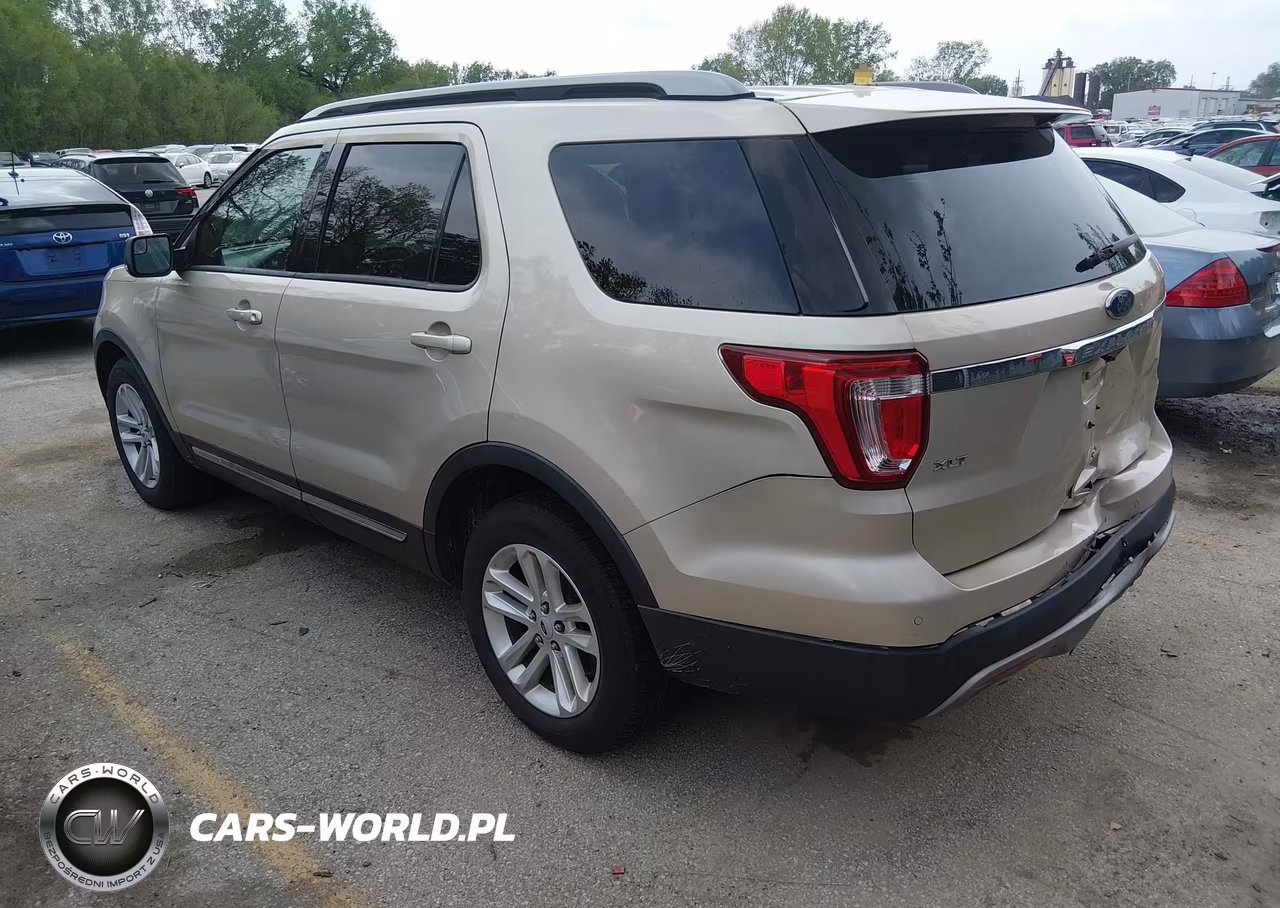 2017 Ford Explorer Xlt VIN:1FM5K7D83HGD36202 - 3