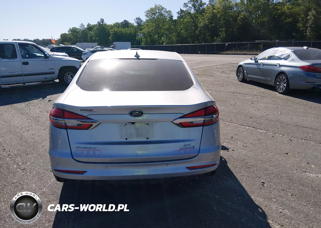 2019 Ford Fusion Hybrid Se VIN:3FA6P0LUXKR105836 - 17