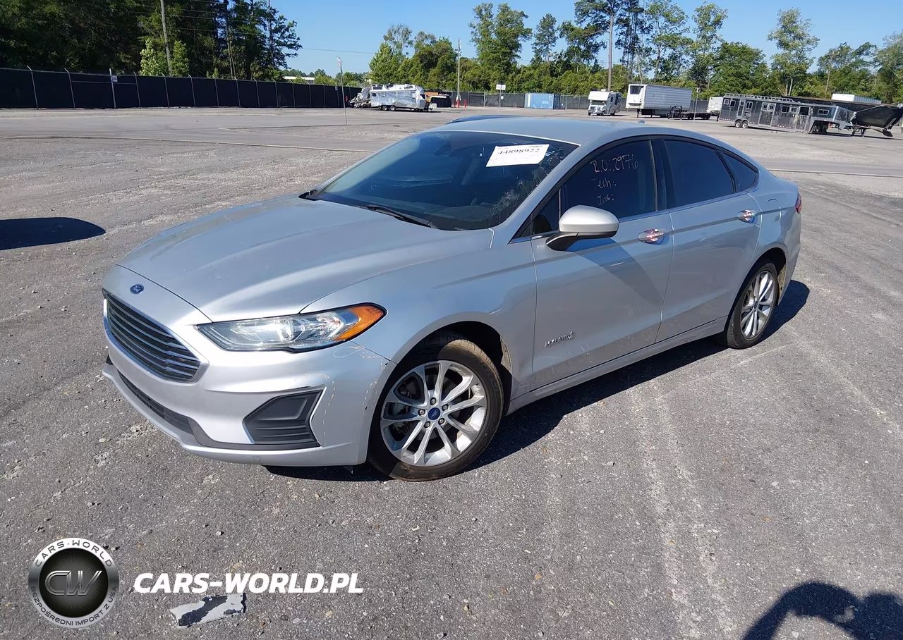 2019 Ford Fusion Hybrid Se VIN:3FA6P0LUXKR105836 - 2