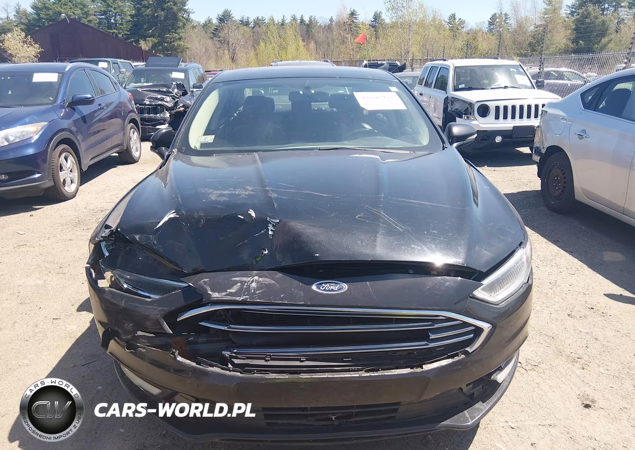 2017 Ford Fusion Se VIN:3FA6P0T91HR361710 - 12