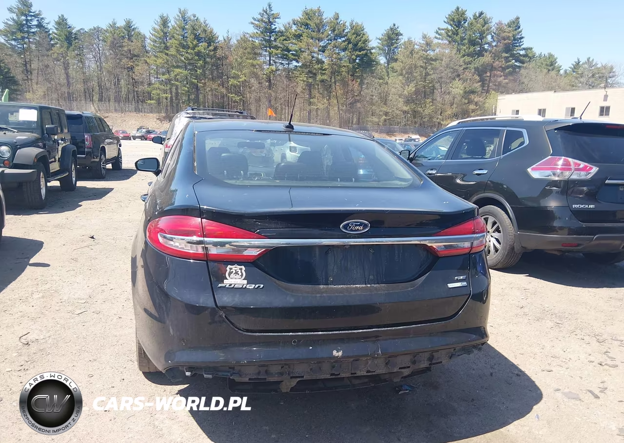 2017 Ford Fusion Se VIN:3FA6P0T91HR361710 - 16