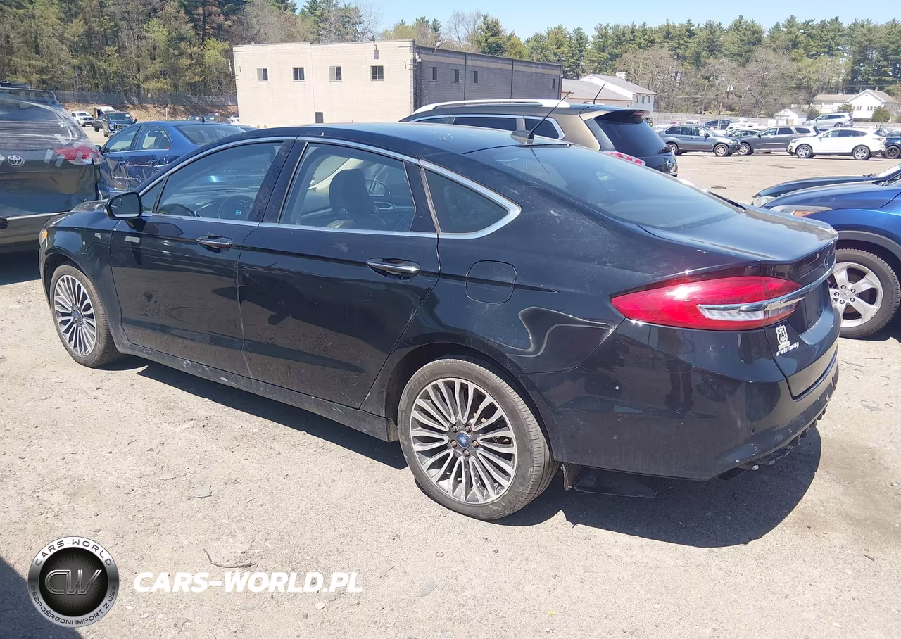 2017 Ford Fusion Se VIN:3FA6P0T91HR361710 - 3