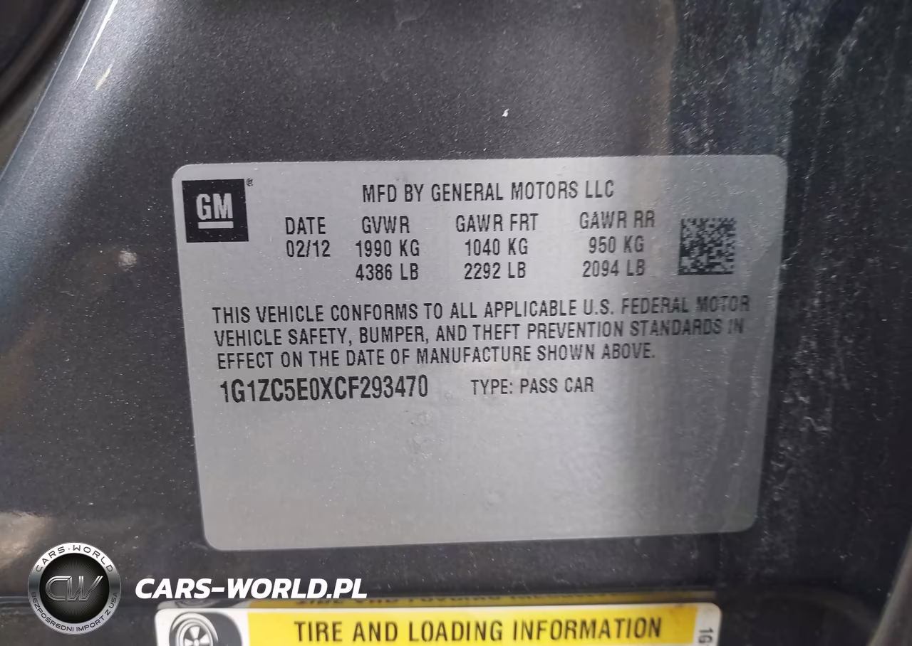 2012 Chevrolet Malibu 1Lt VIN:1G1ZC5E0XCF293470 - 9