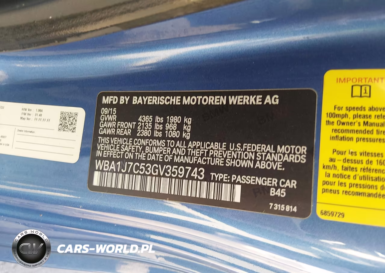 2016 BMW M235I VIN:WBA1J7C53GV359743 - 9