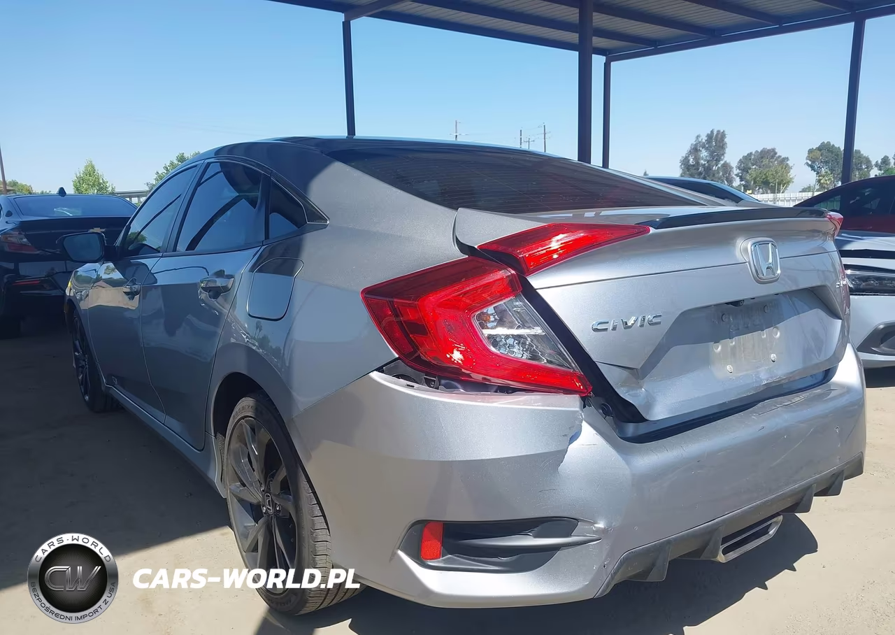 2019 Honda Civic Sport VIN:19XFC2F83KE211200 - 3
