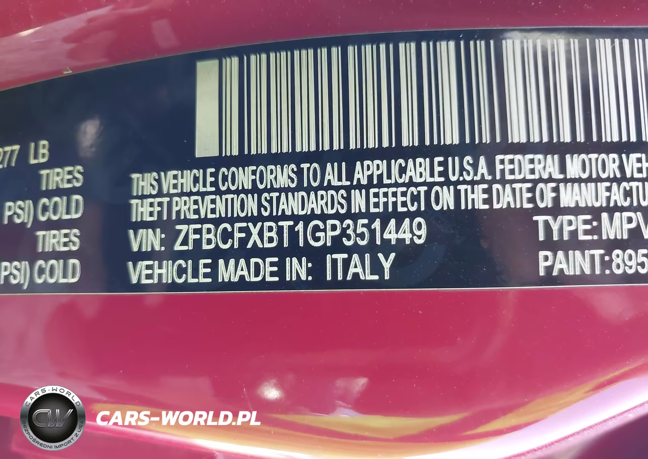 2016 Fiat 500X Easy VIN:ZFBCFXBT1GP351449 - 13