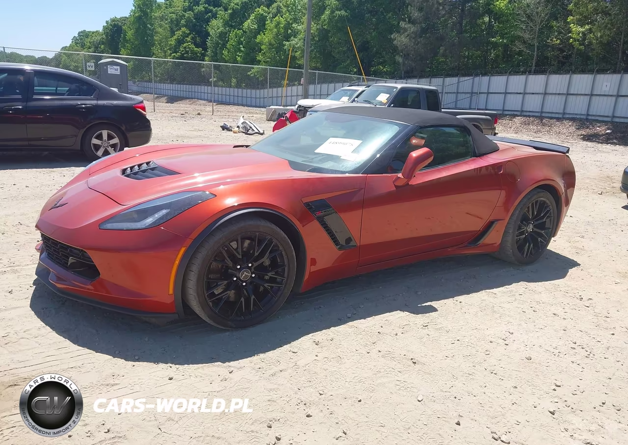 2015 Chevrolet Corvette Z06 VIN:1G1YT3D64F5606433 - 2