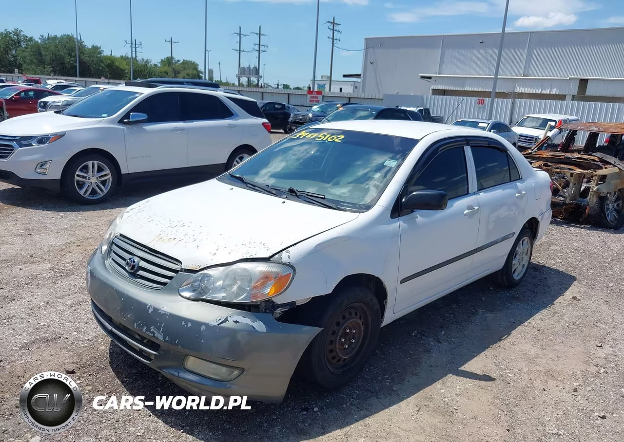 2003 Toyota Corolla Ce VIN:1NXBR32E73Z142198 - 2