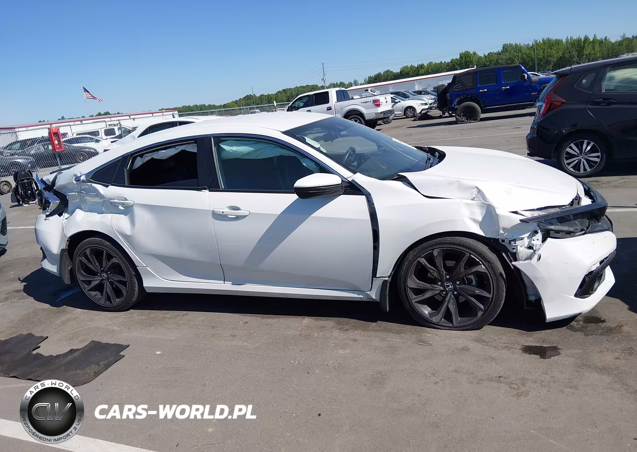 2020 Honda Civic Sport VIN:2HGFC2F86LH501812 - 13