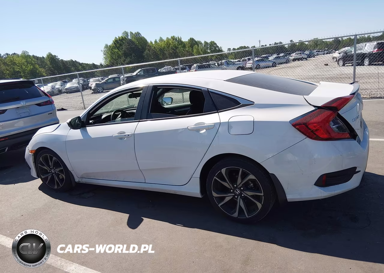 2020 Honda Civic Sport VIN:2HGFC2F86LH501812 - 14