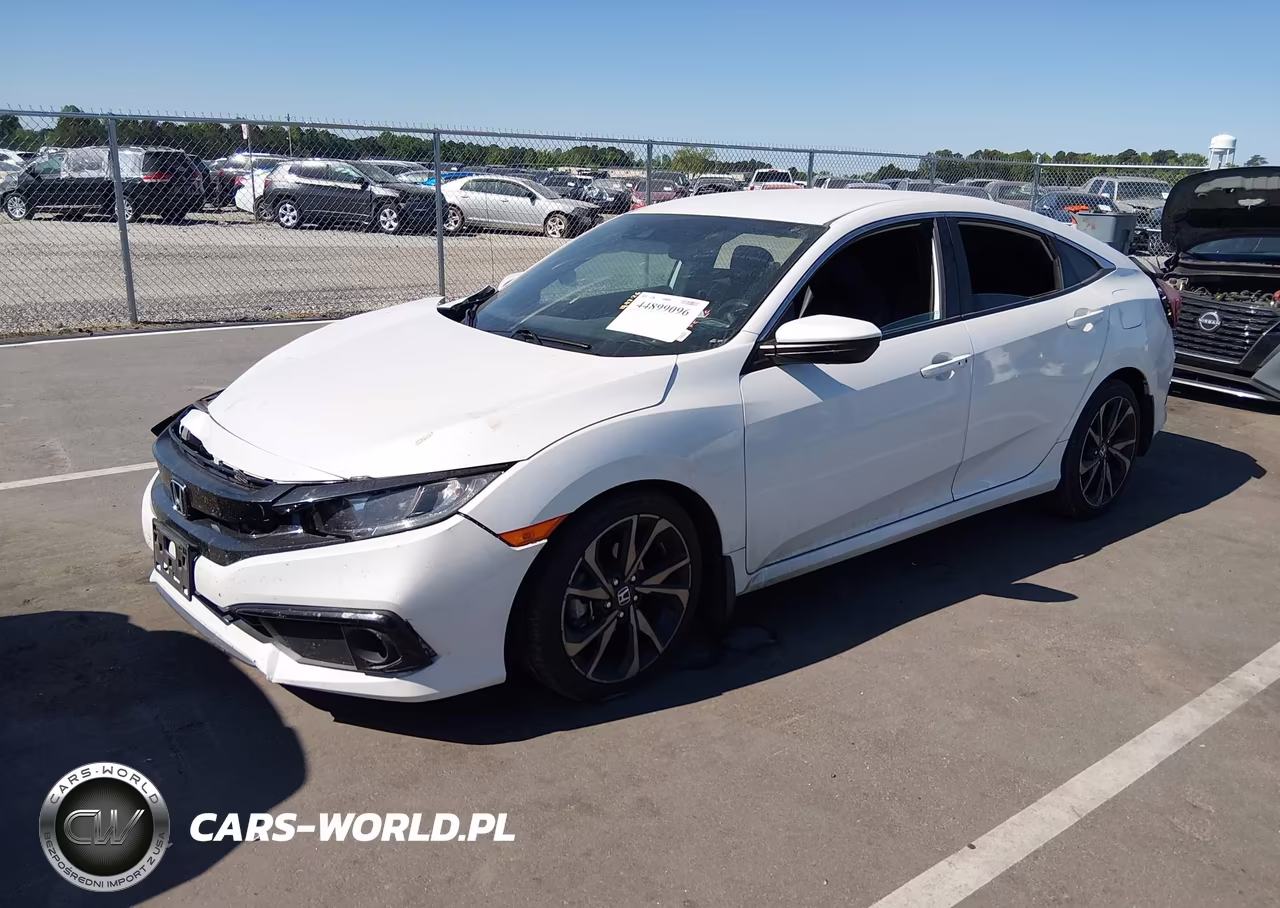 2020 Honda Civic Sport VIN:2HGFC2F86LH501812 - 2