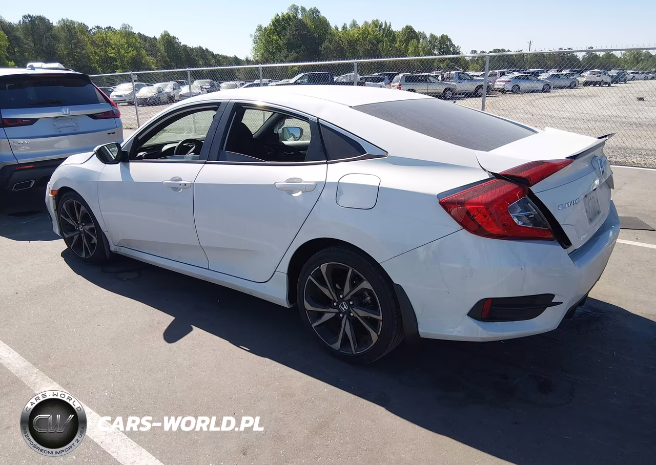 2020 Honda Civic Sport VIN:2HGFC2F86LH501812 - 3