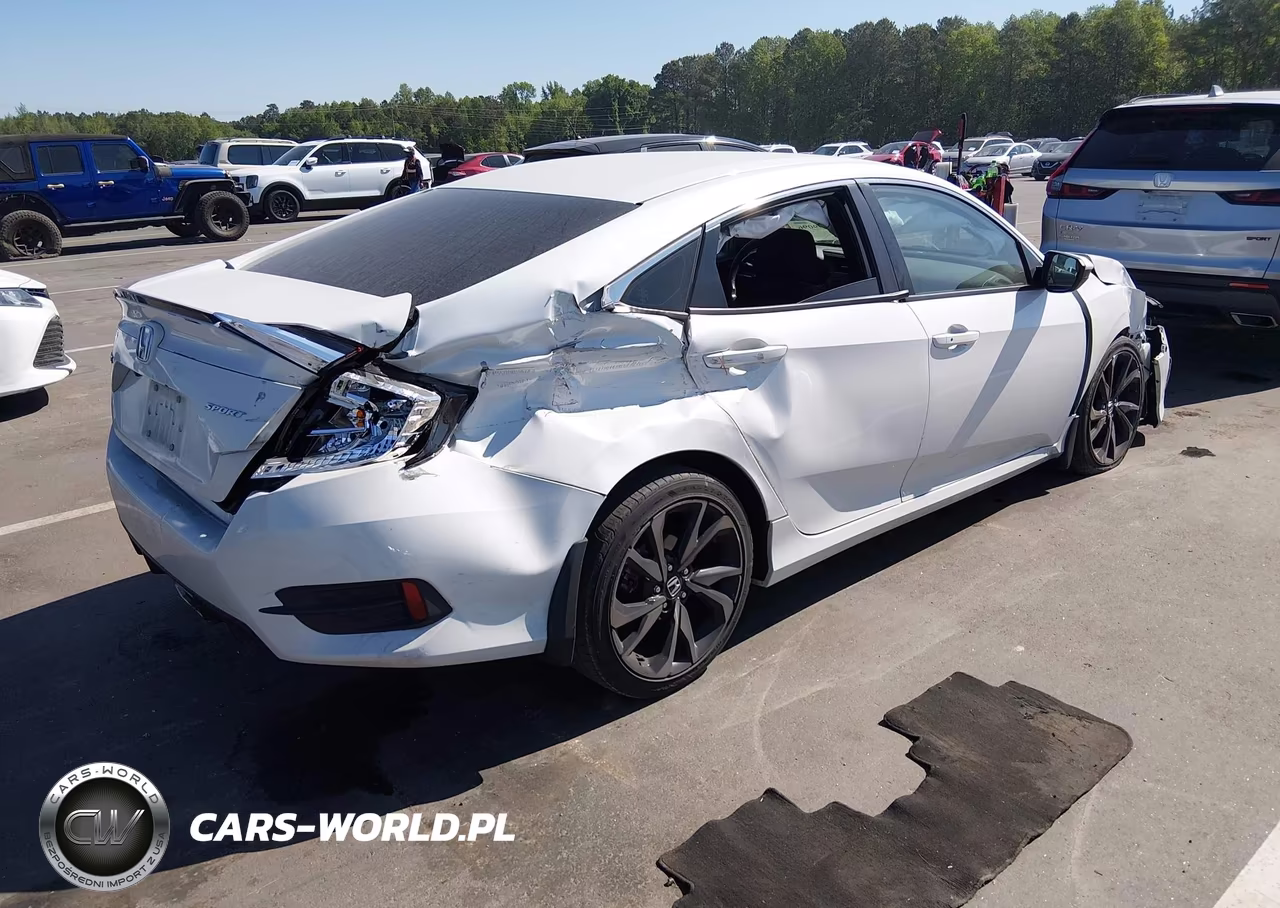 2020 Honda Civic Sport VIN:2HGFC2F86LH501812 - 4