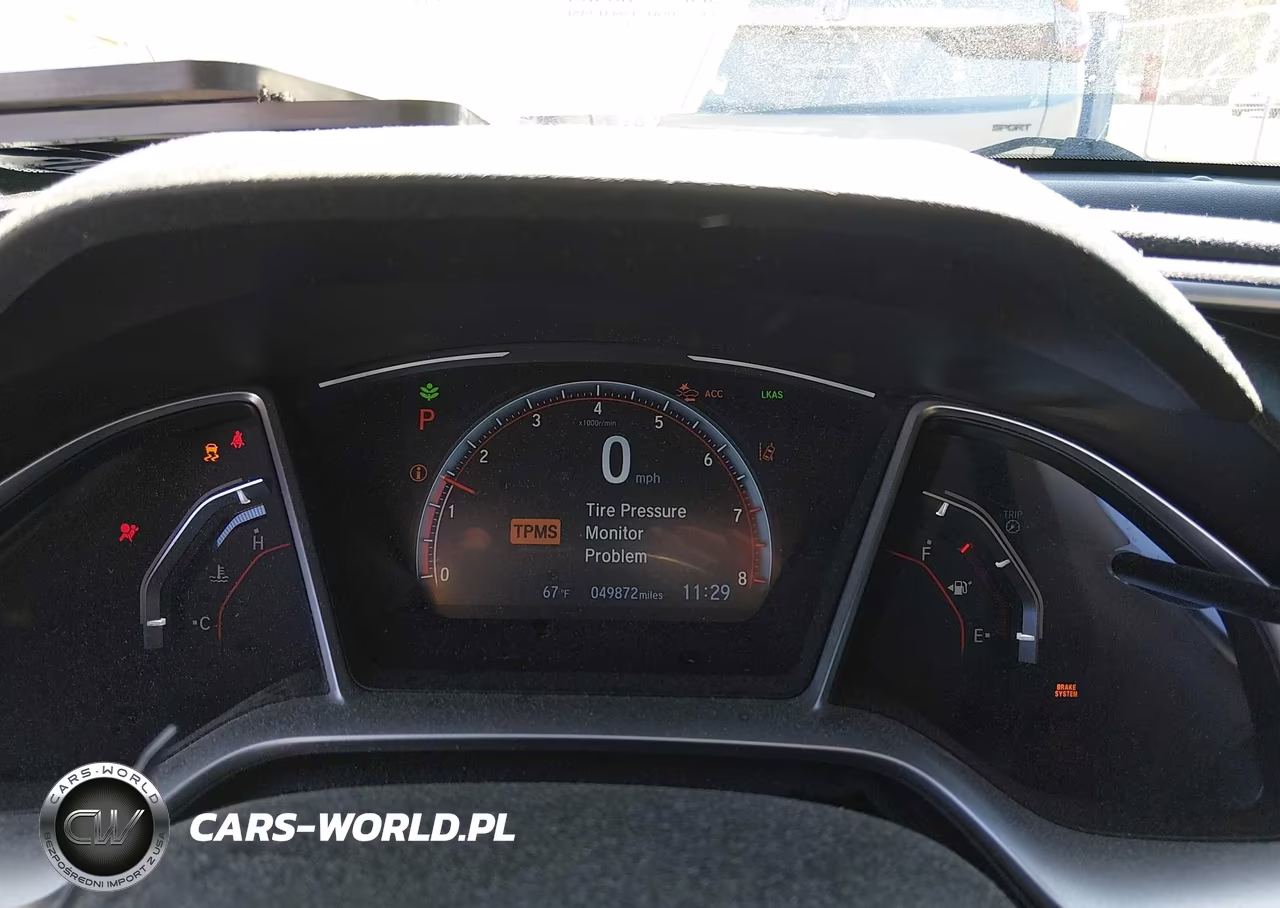 2020 Honda Civic Sport VIN:2HGFC2F86LH501812 - 7