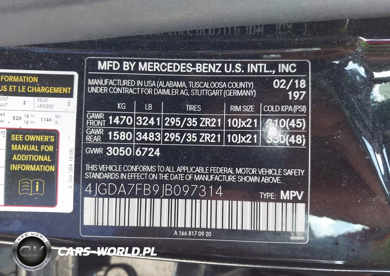 2018 Mercedes-Benz Amg Gle 63 S 4Matic VIN:4JGDA7FB9JB097314 - 9