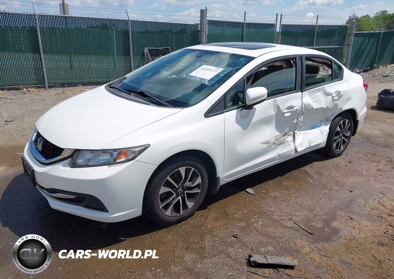 2015 Honda Civic Ex VIN:19XFB2F8XFE114326 - 2