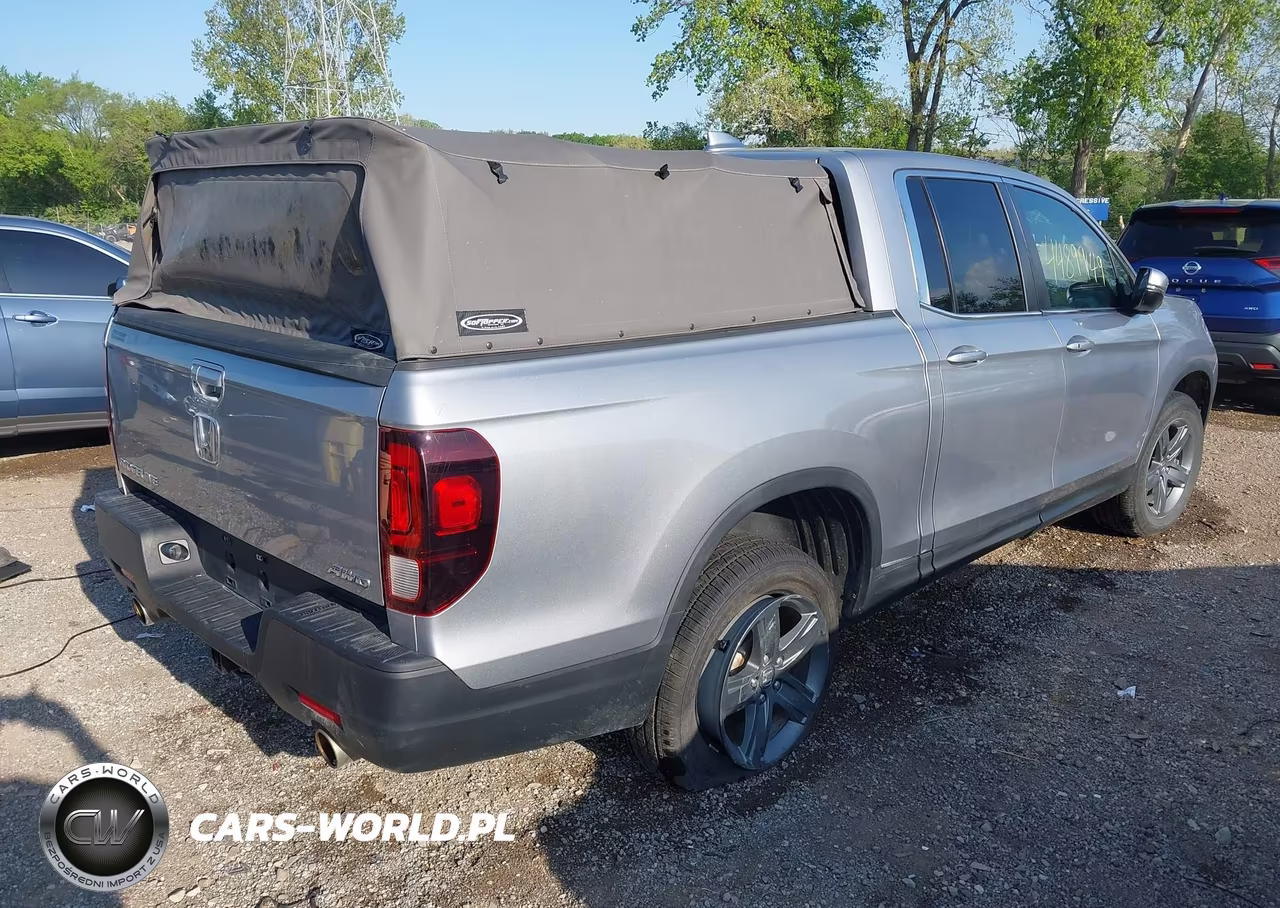 2023 Honda Ridgeline Rtl VIN:5FPYK3F56PB013338 - 4