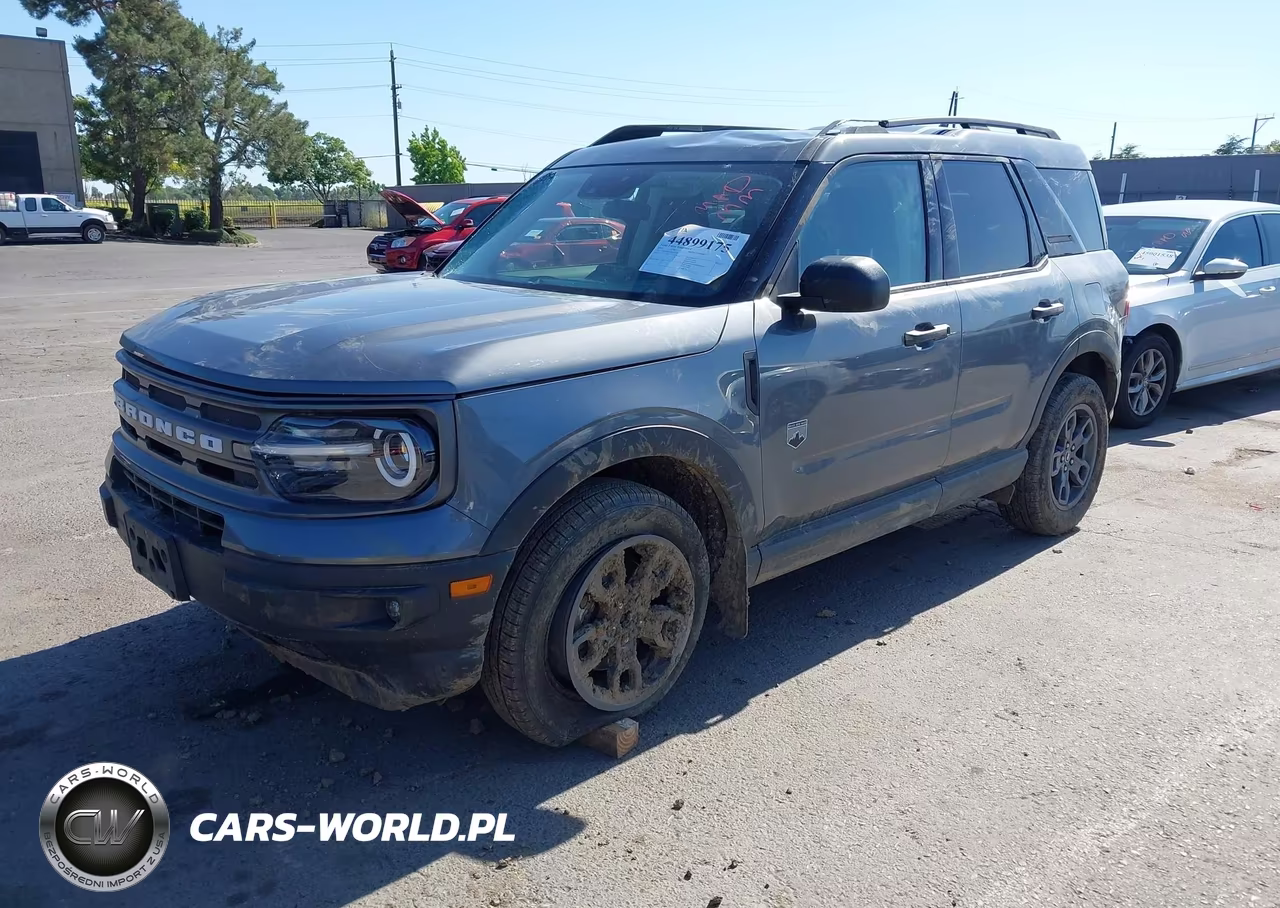 2022 Ford Bronco Sport Big Bend VIN:3FMCR9B62NRD36728 - 2